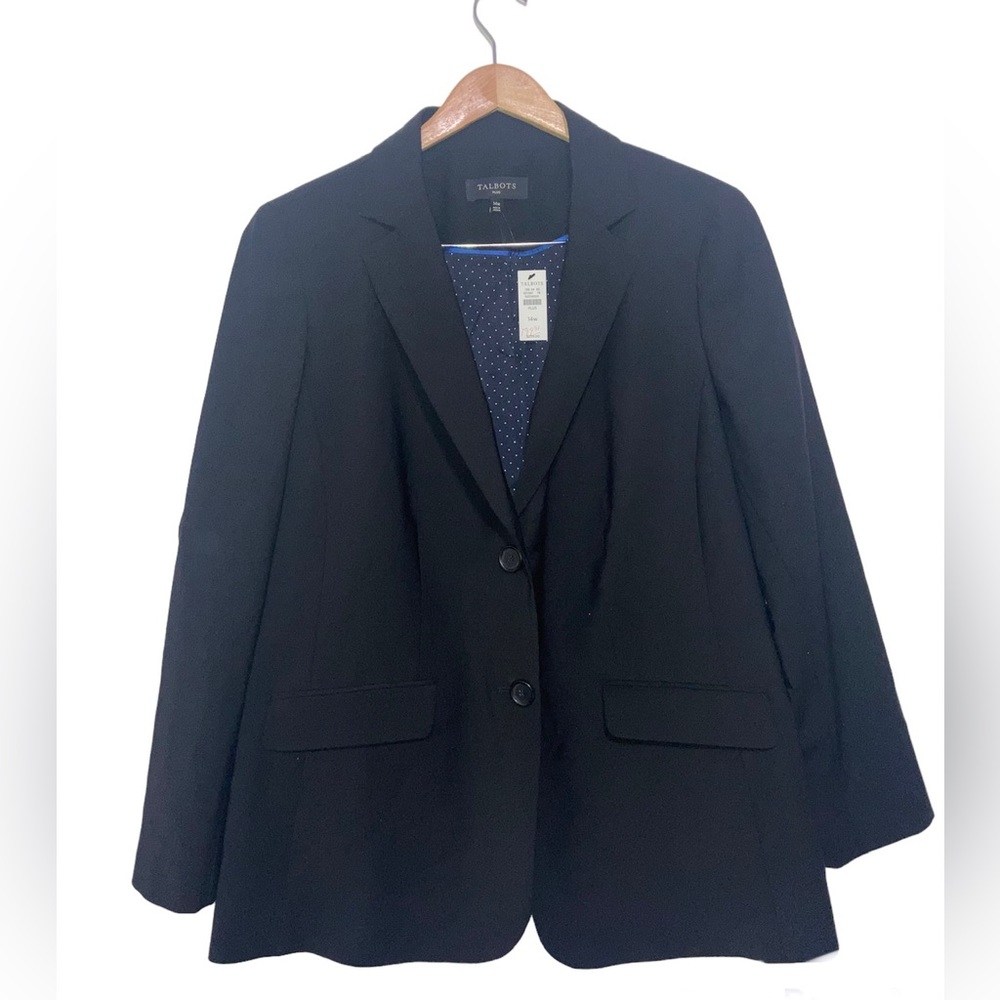 Talbots Classic Black Blazer